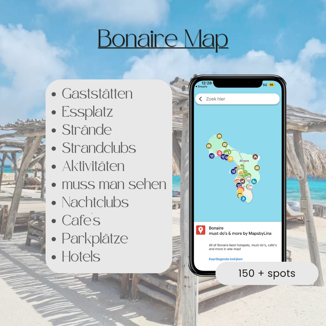 Bonaire Map (DE.vers.)