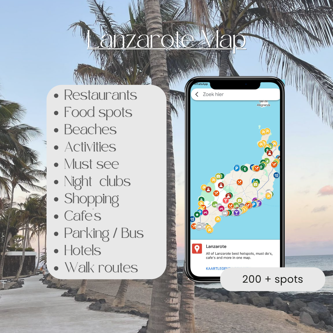 Lanzarote Map (ENG.vers.)