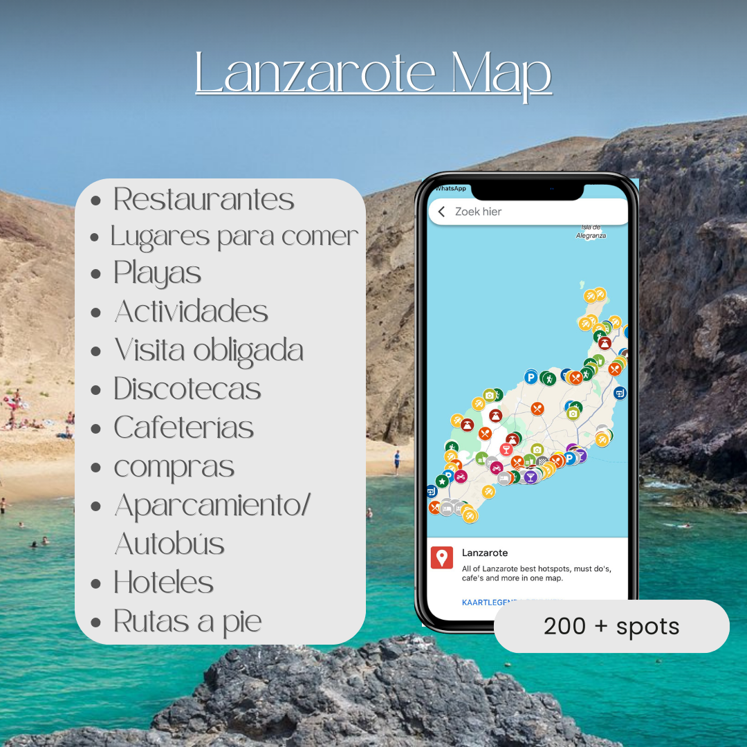 Lanzarote Map (ES.vers.)