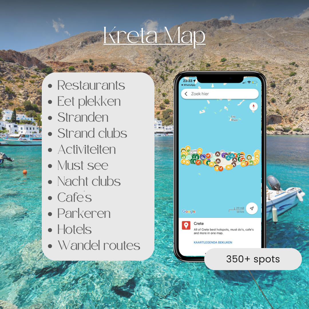 Kreta Map (NL.vers.)