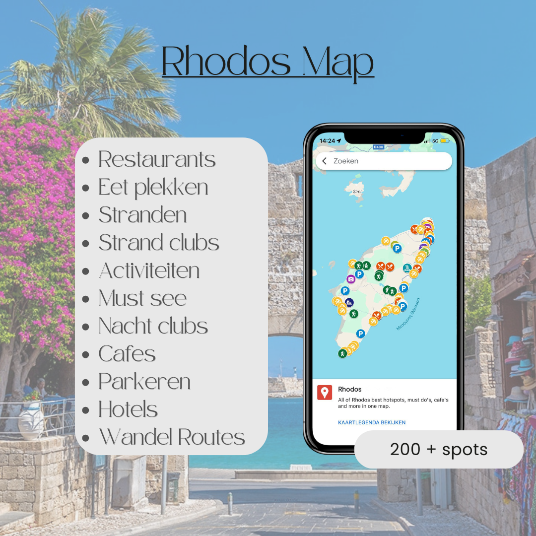 Rhodos Map (NL.vers.)