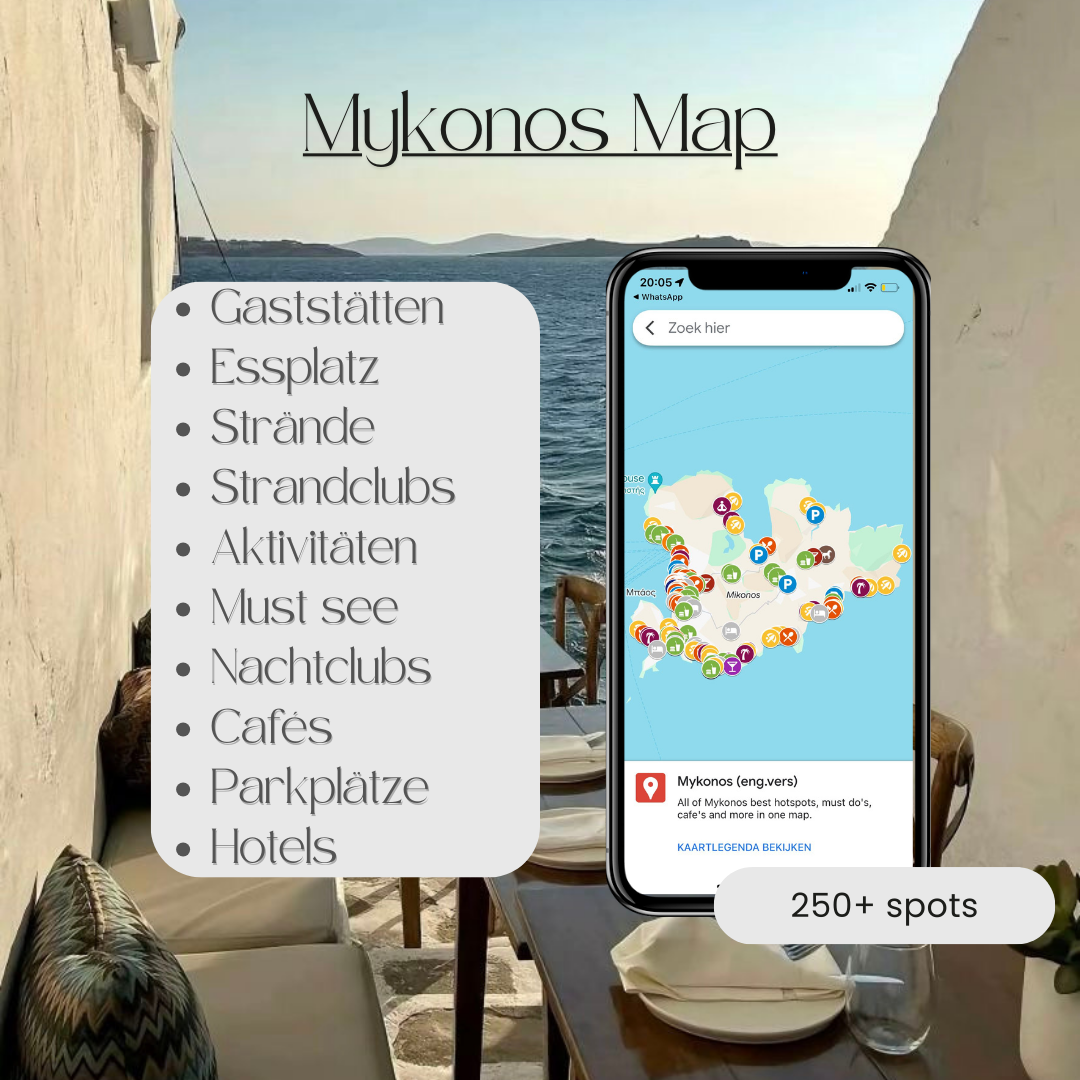 Mykonos Map (DE.vers.)