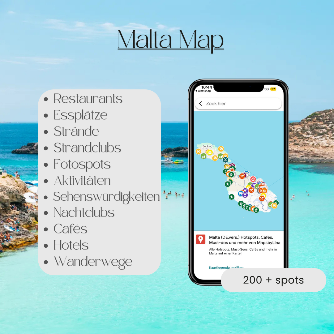 Malta Map (DE.vers)