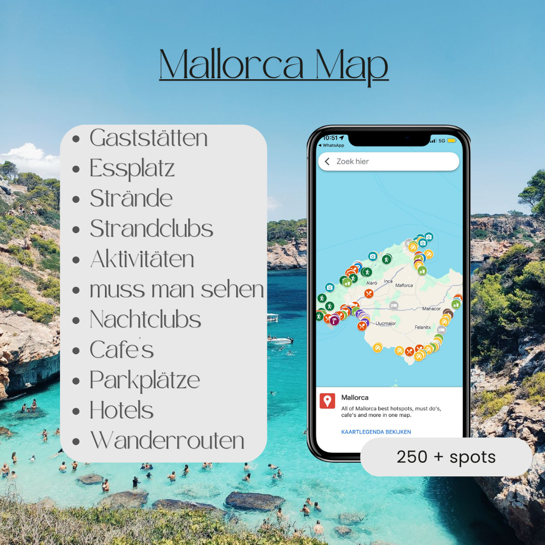 Mallorca Map (DE.vers.)