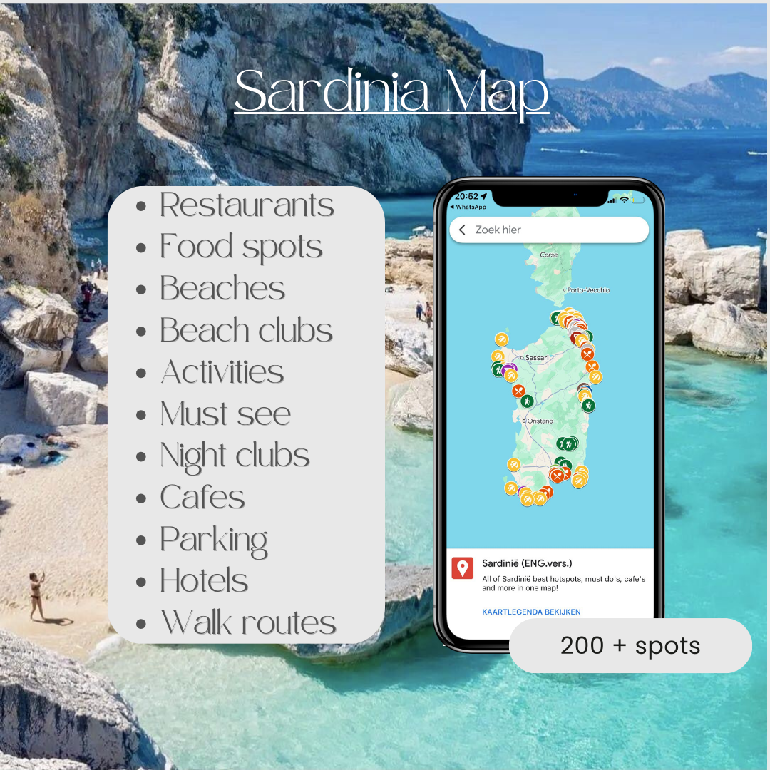 Sardinia Map (ENG.vers.)