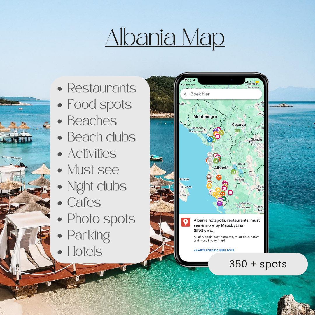 Albania Map (ENG.vers.)