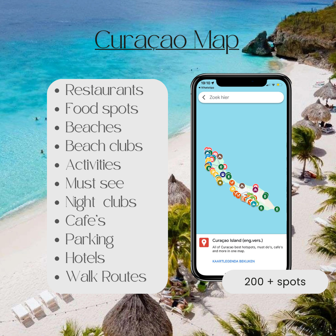 Curaçao Map (ENG.vers.)