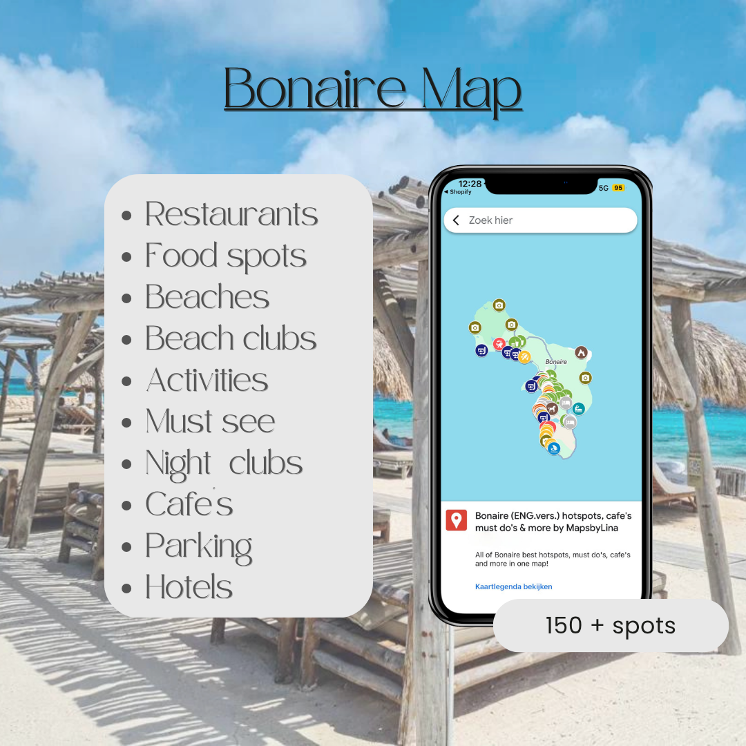 Bonaire Map (ENG.vers.)