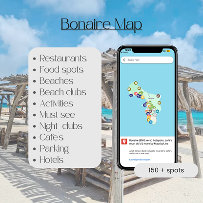 Bonaire Map (ENG.vers.)
