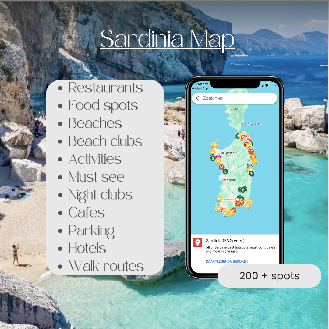Sardinia Map (ENG.vers.)