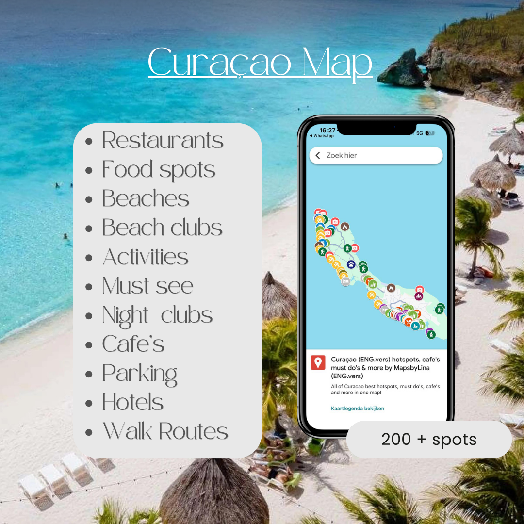 Curaçao Map (ENG.vers.)