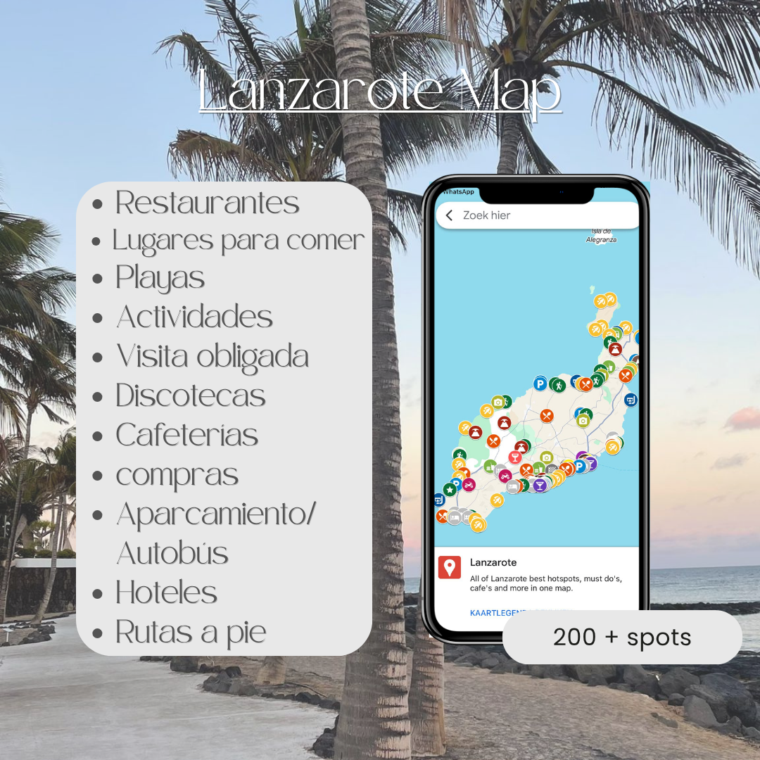 Lanzarote Map (ES.vers.)
