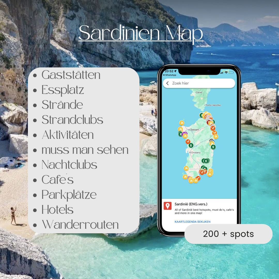 Sardinien Map (DE.vers.)