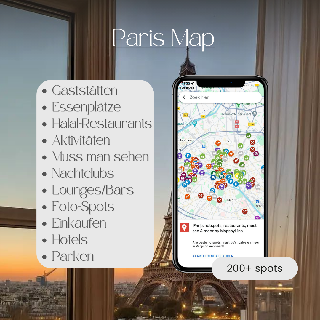 Paris Map (DE.vers.)