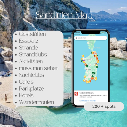 Sardinien Map (DE.vers.)