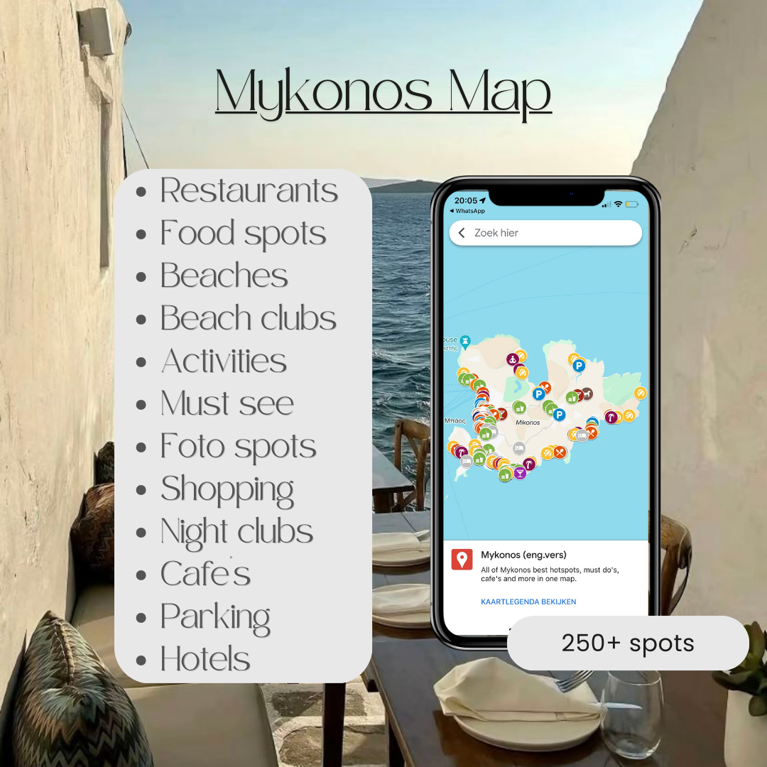 Mykonos Map (ENG.vers.)