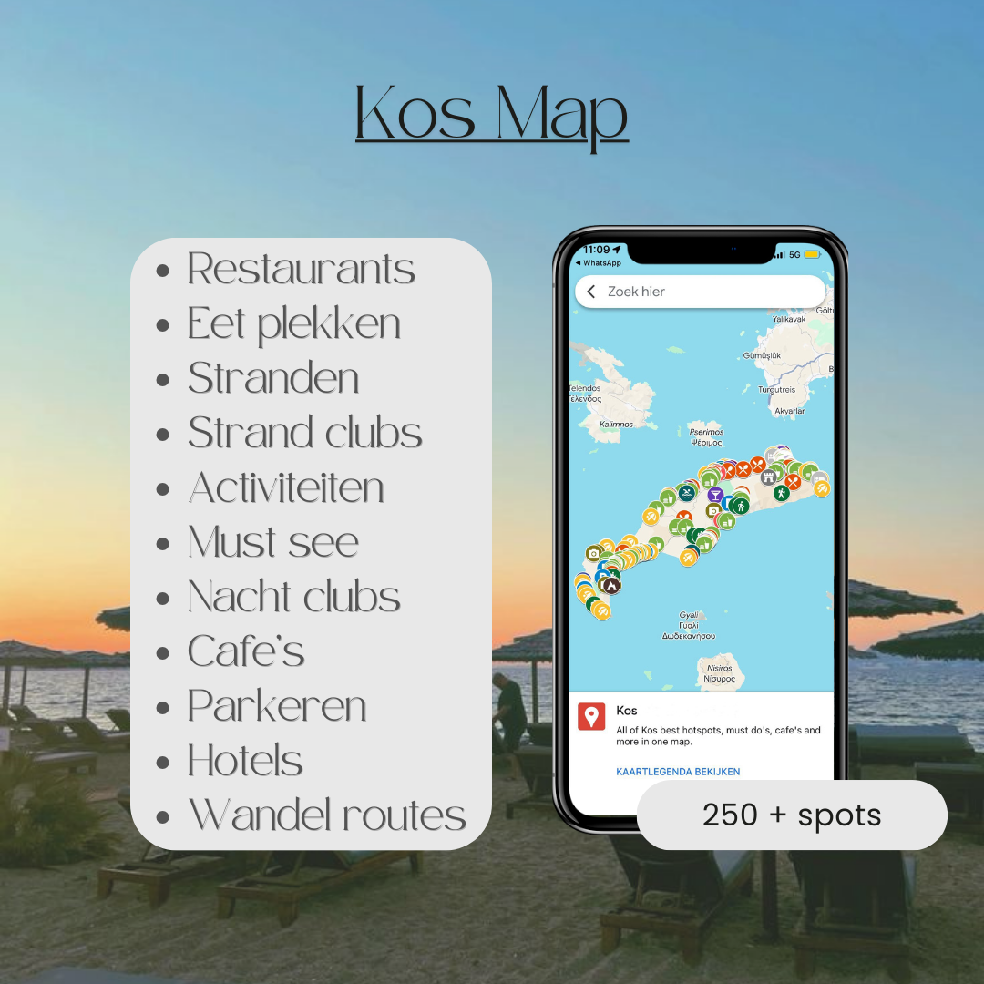 Kos Map (NL.vers.)