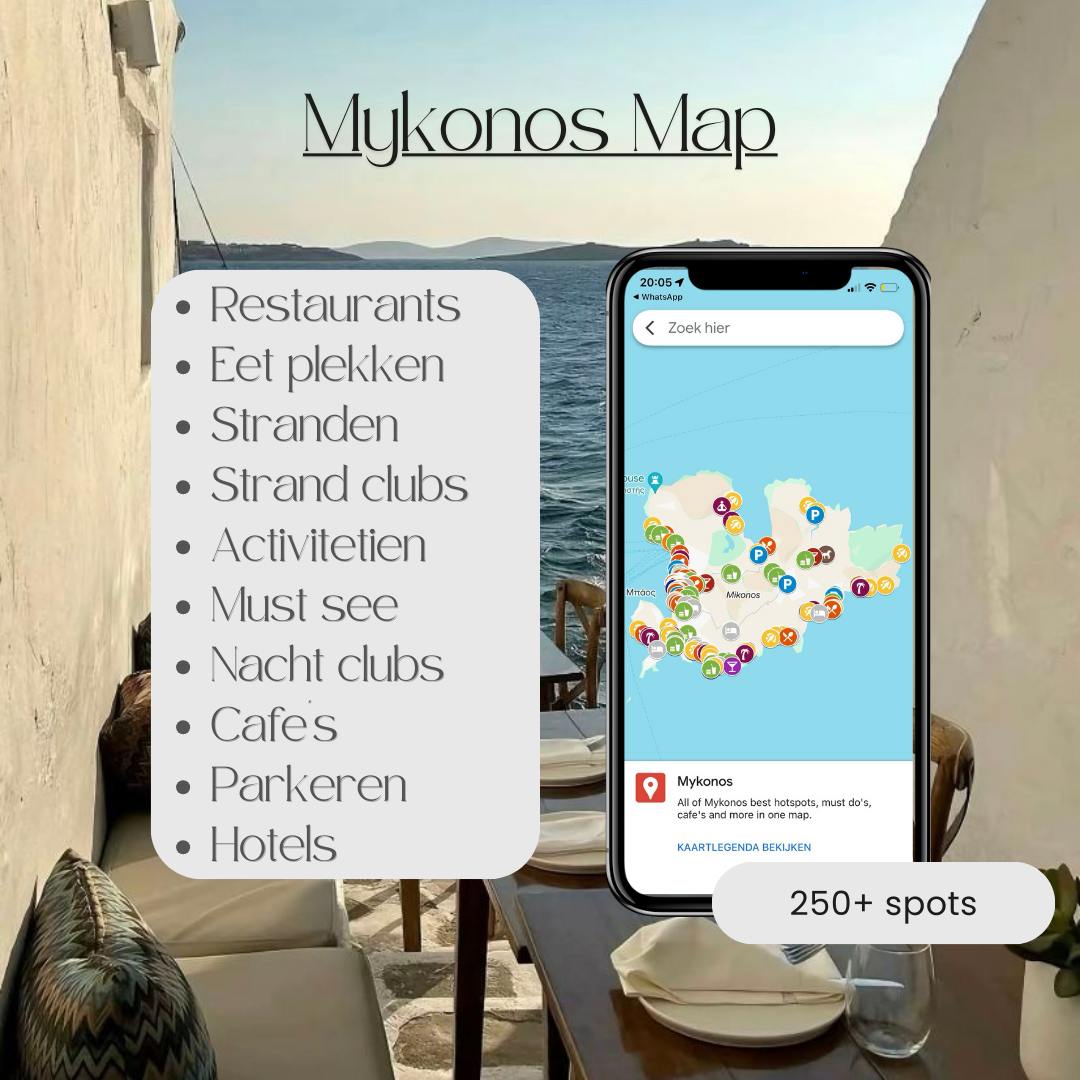 Mykonos Map (NL.vers.)