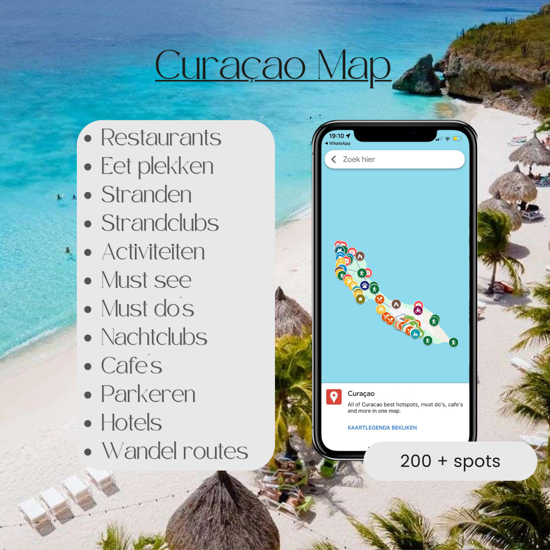 Curaçao Map (NL.vers.)