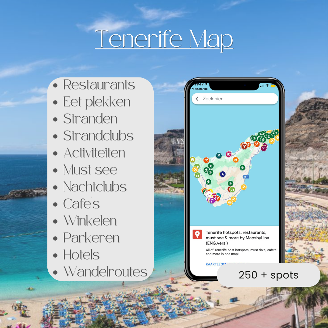 Tenerife Map (NL.vers.)