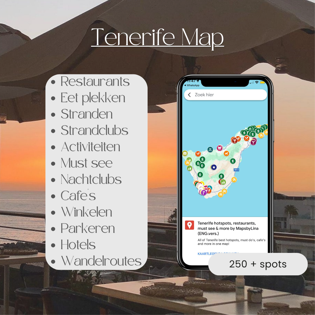 Tenerife Map (NL.vers.)
