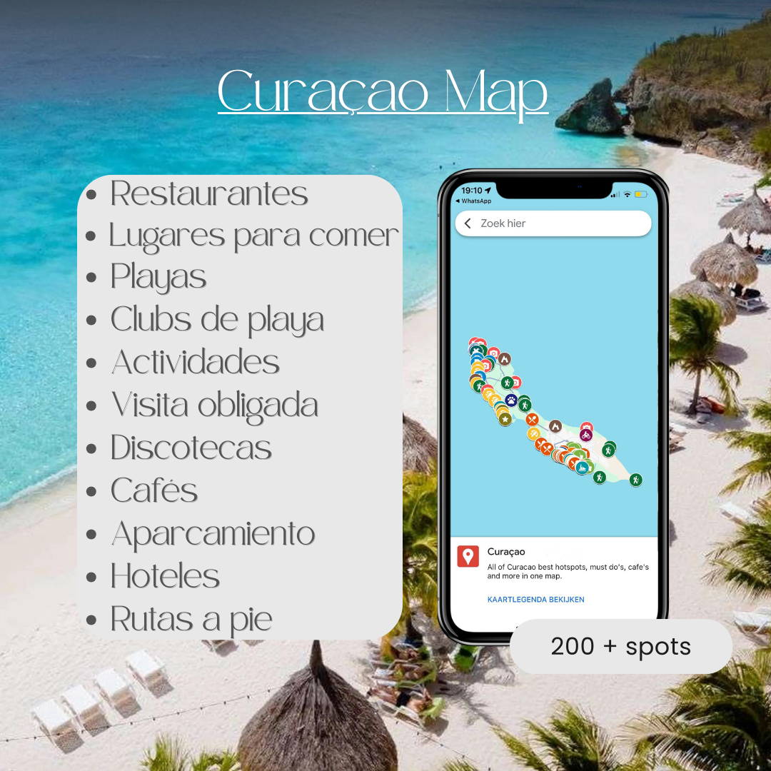 Curaçao Map (ES.vers.)