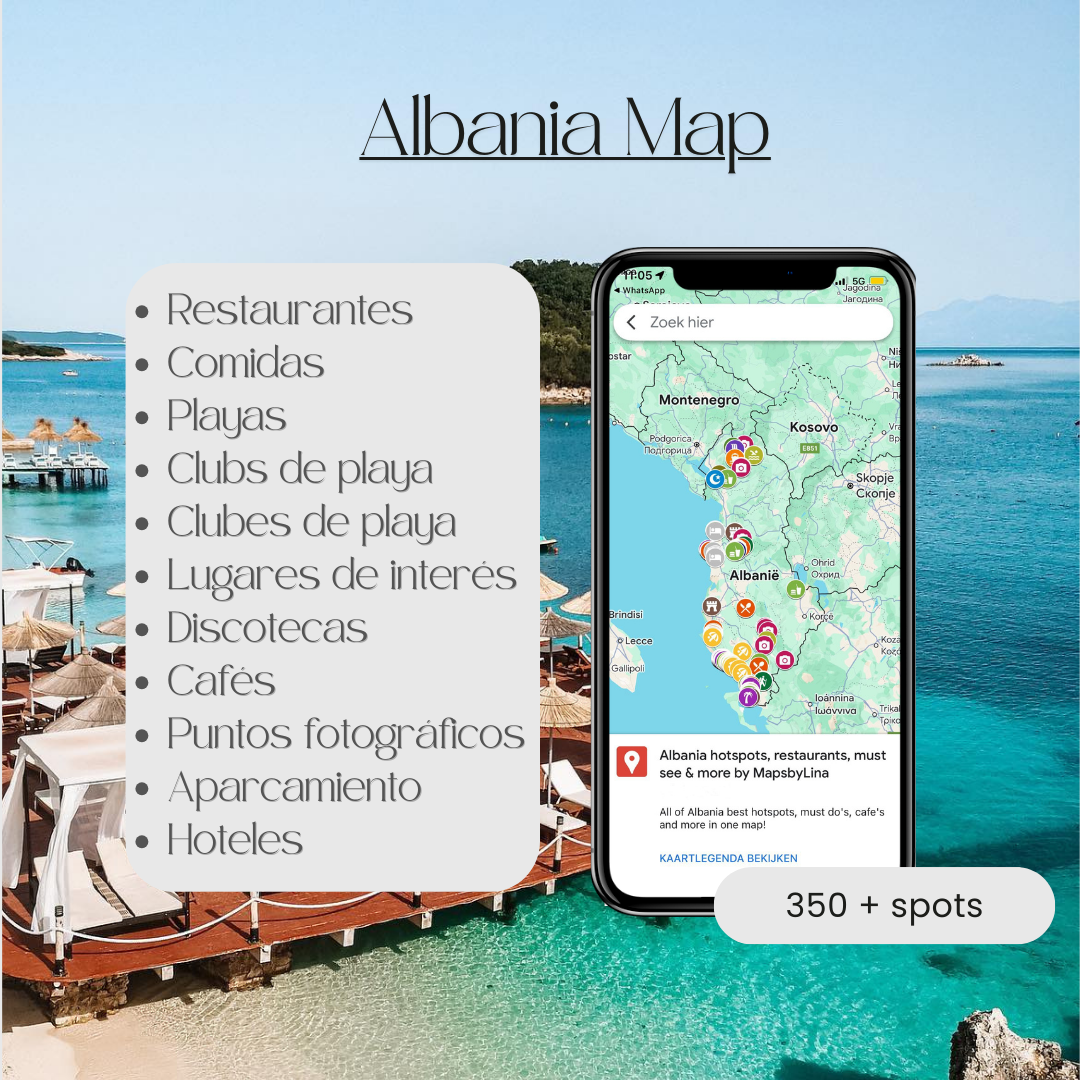 Albania Map (ES.vers.)