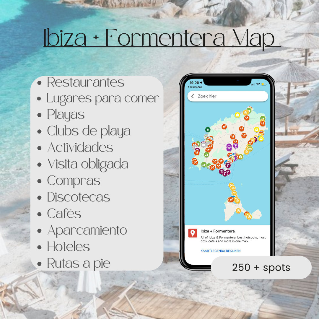 Ibiza + Formentera Map (ES.vers.)