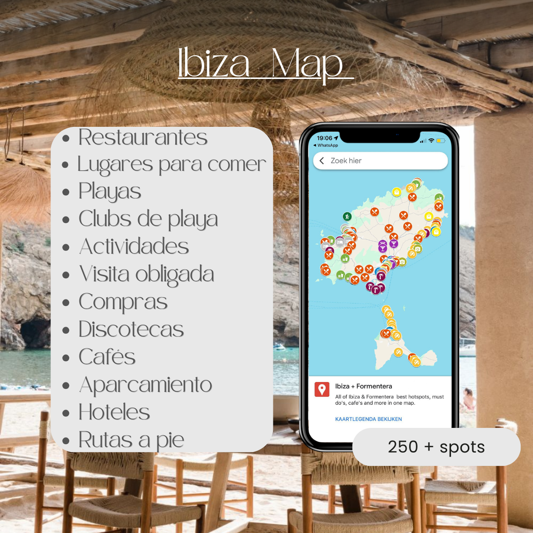 Ibiza + Formentera Map (ES.vers.)